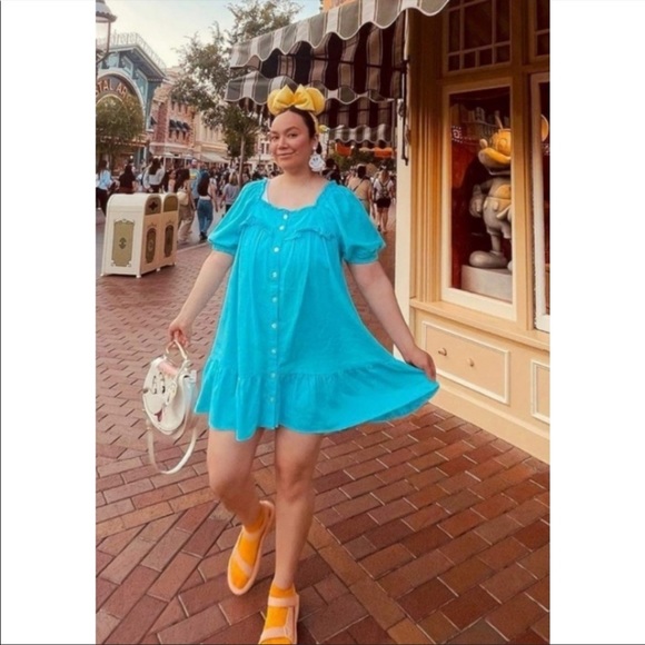 Stoney Clover Lane x Target Women's Short Sleeve Ruffle Dress 1X - Picture 3 of 7